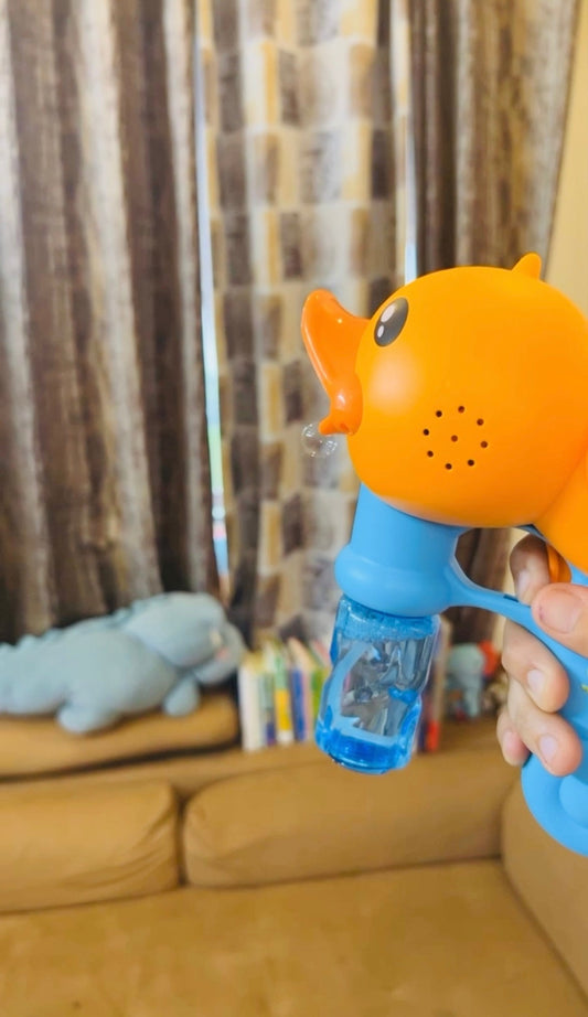 Duck Musical Light Bubble Gun