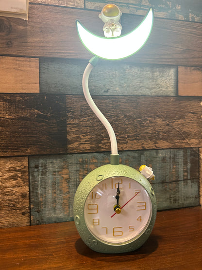 Moon Lamp With Alarm Clock
