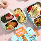 100% Leakproof and Spillproof Bento Box- 600ml