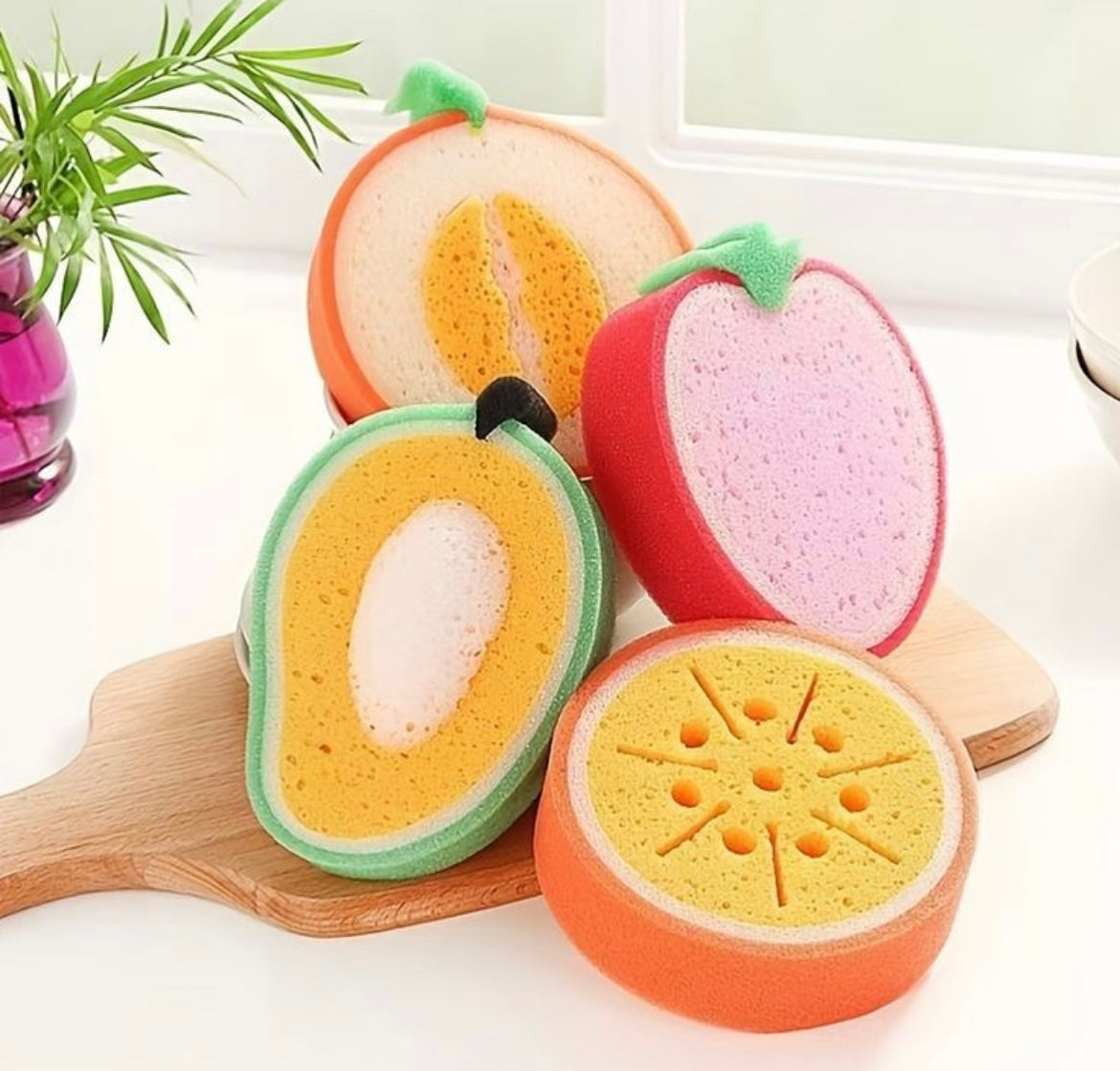 Big Sized Fruit Utensils Sponge