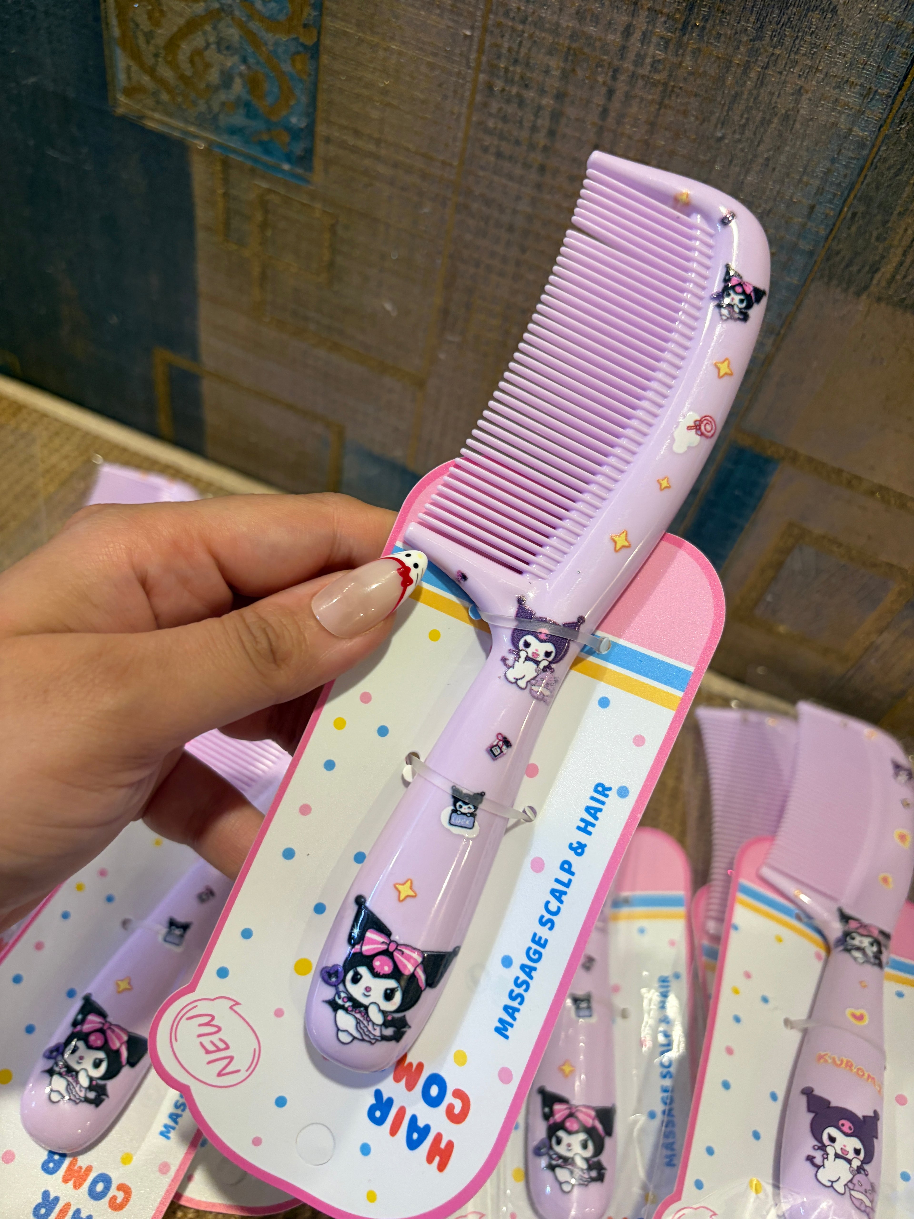 Kuromi Hair Comb