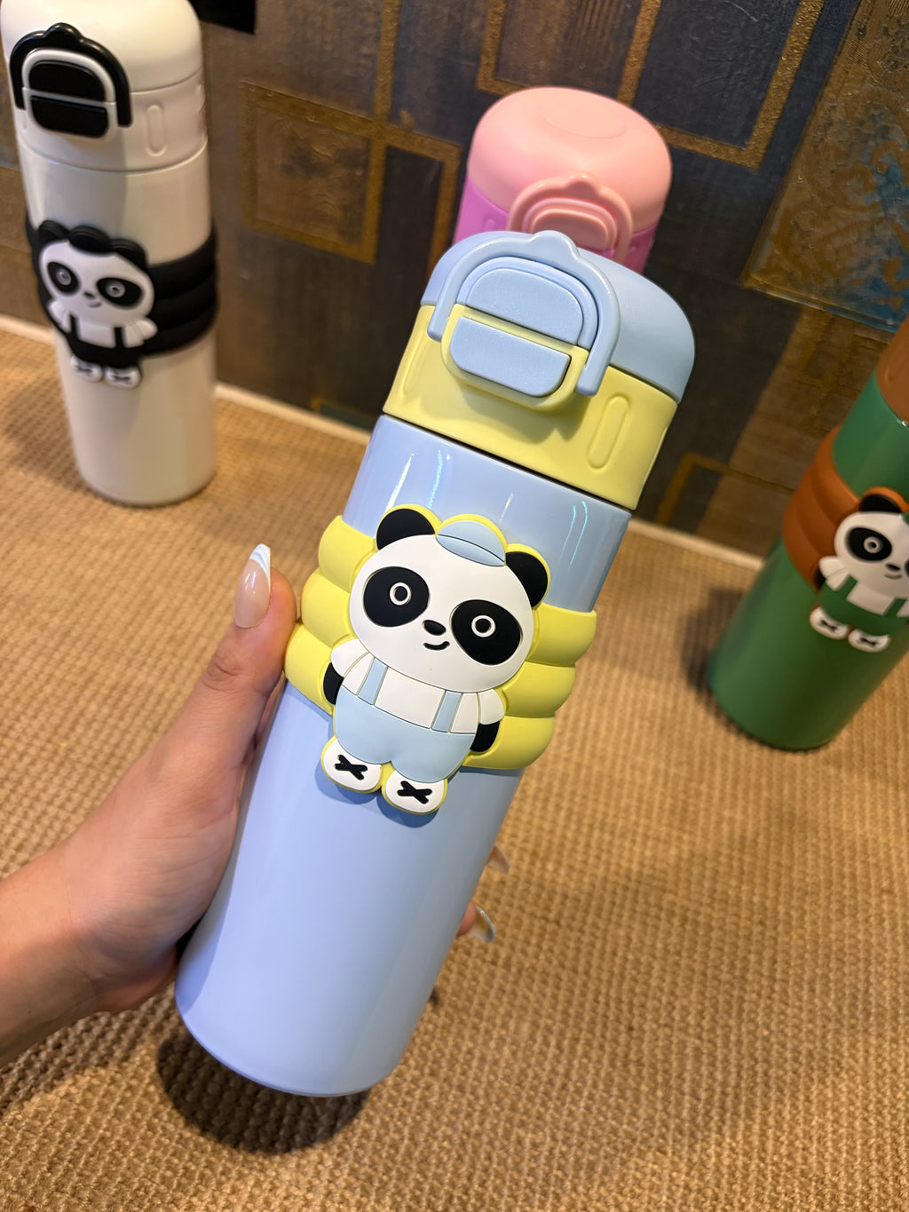Panda Insulated Bottle And Sipper