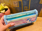 Unicorn Holographic Double Zip Pencil Case