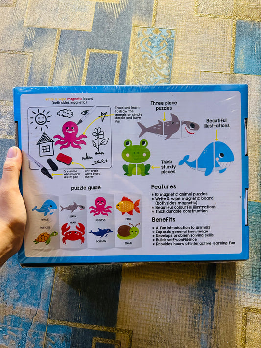 Magnetic Puzzles Aquatic Animals