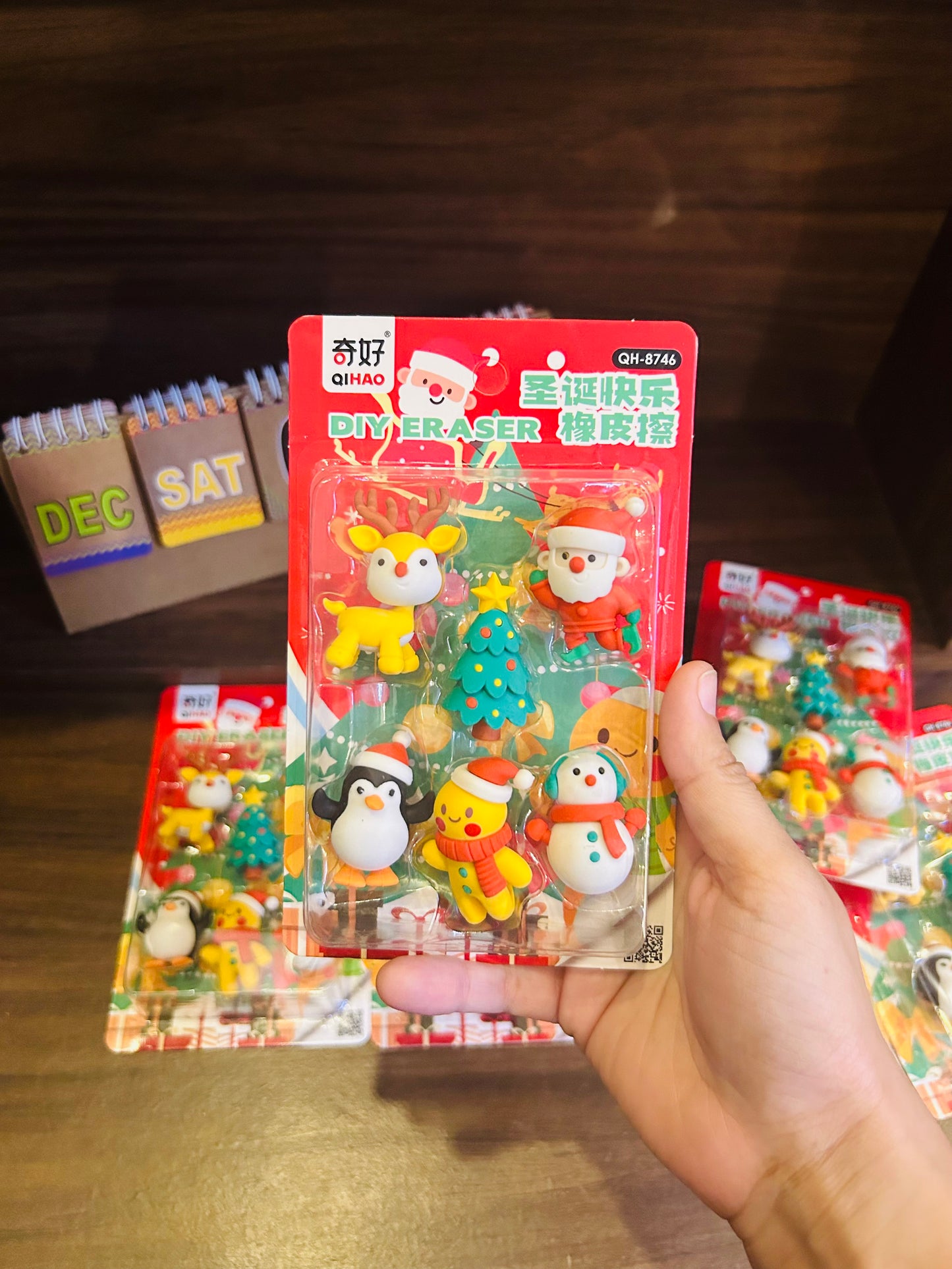 Christmas Erasers