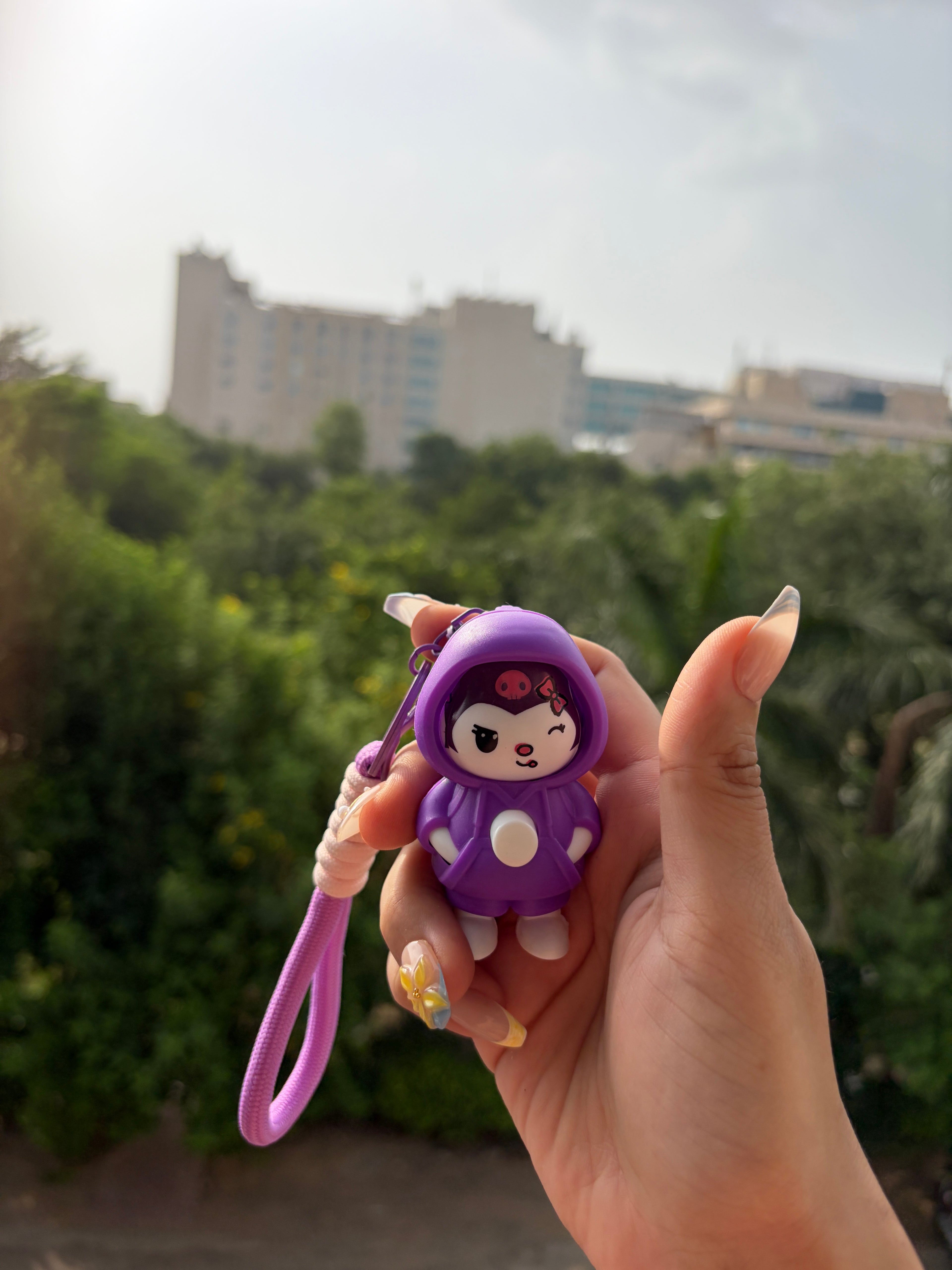 Face Changing Keychain