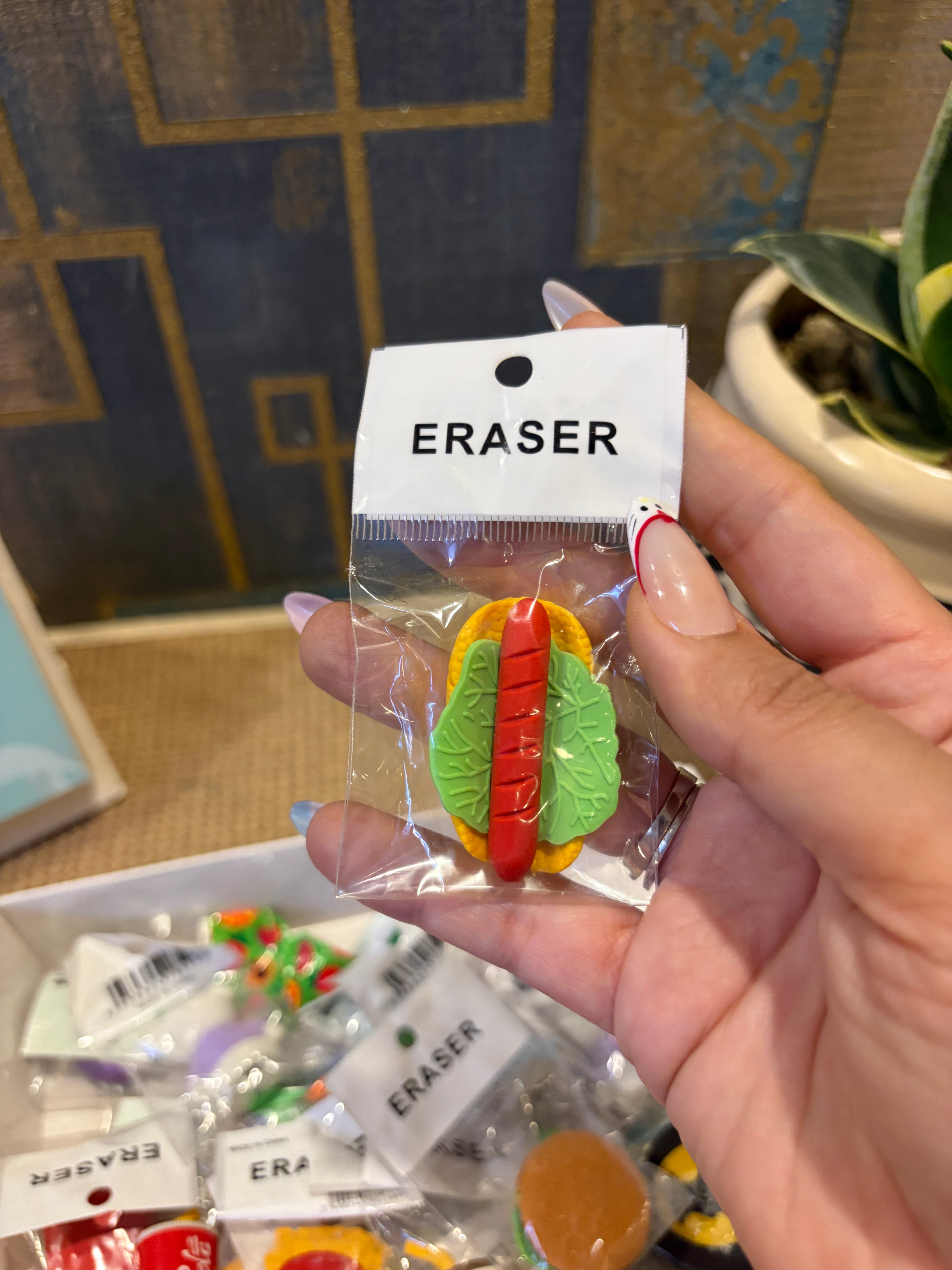Set of 10 Assorted Erasers