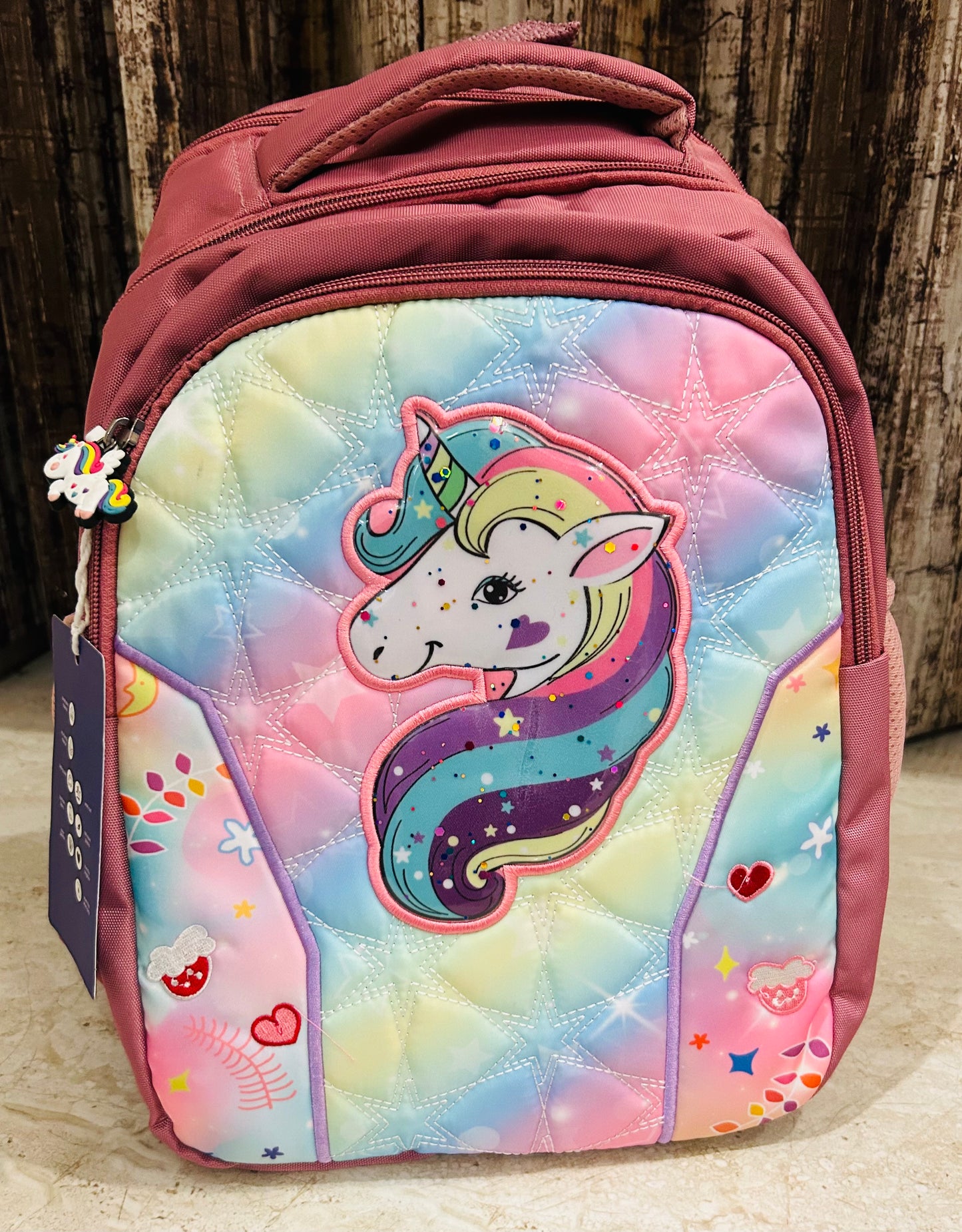 Glitter Unicorn School Bag