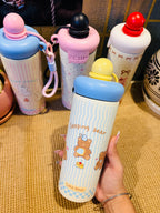 Cute Stainless Steel Insulated Sipper Bottle- 600ml