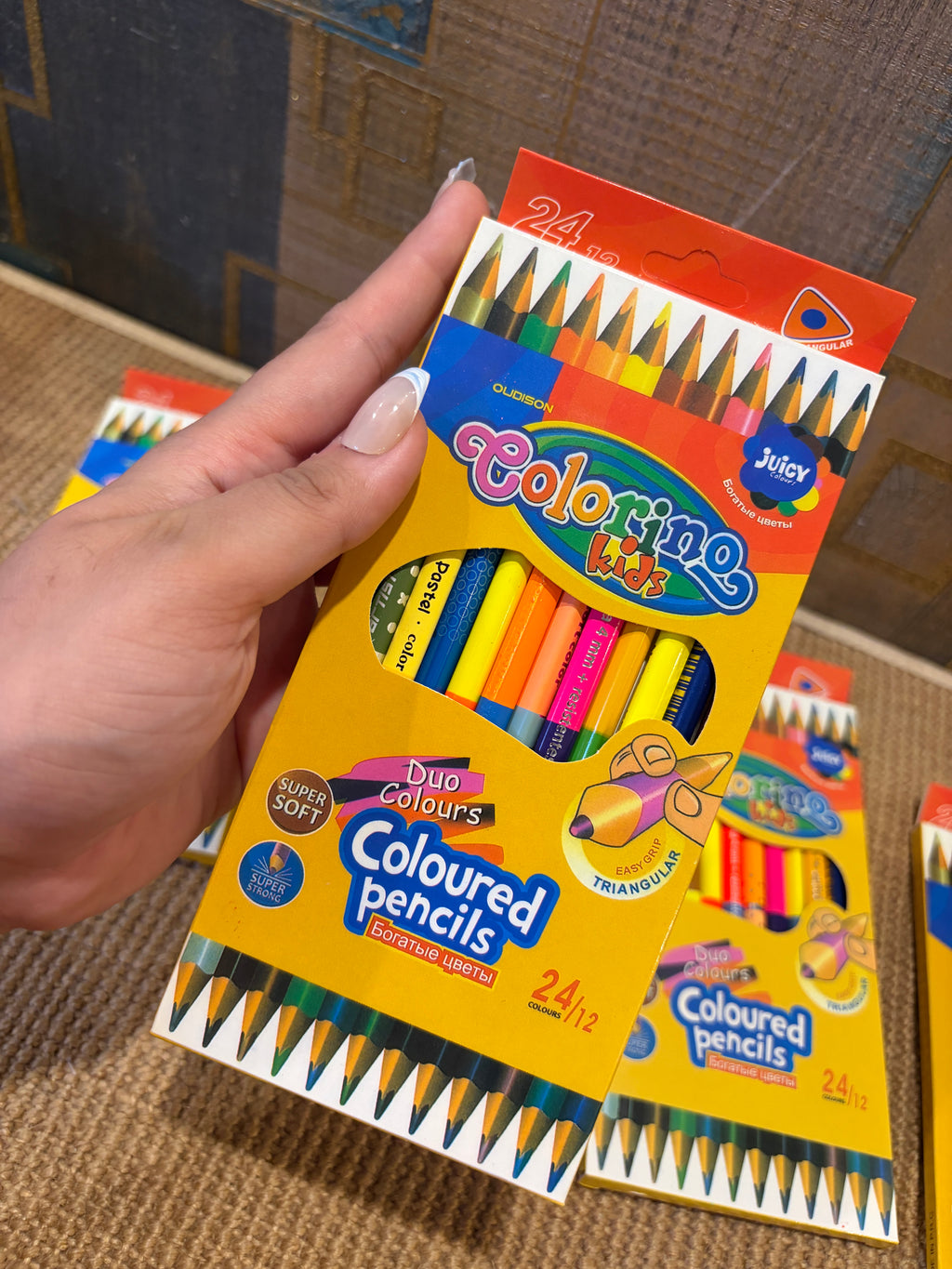 Juicy 12 Colouring Pencils 24 Colours