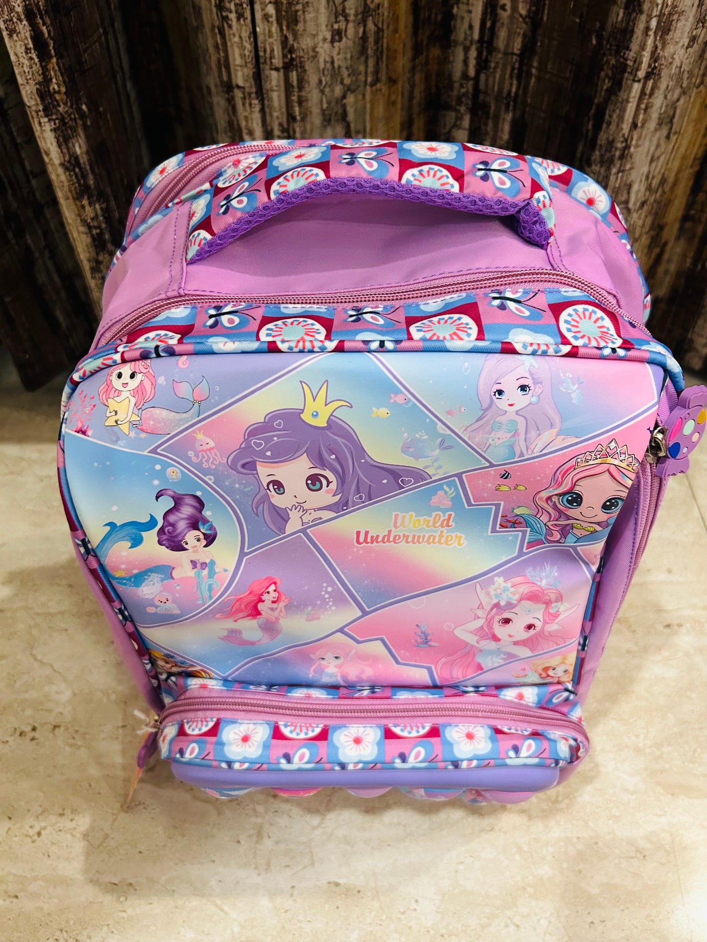 Mermaid World Underwater School Bag