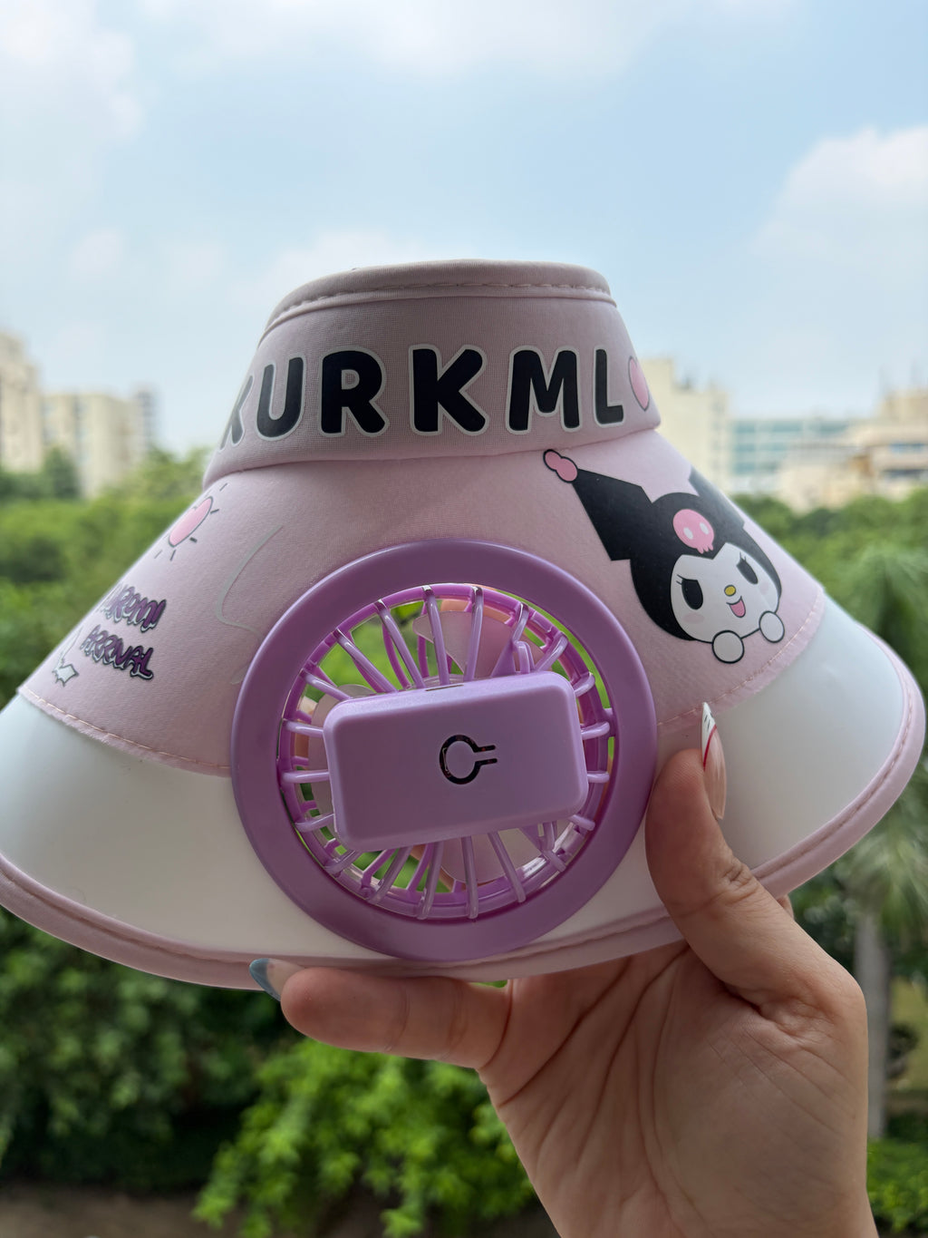 Battery Fan Cap