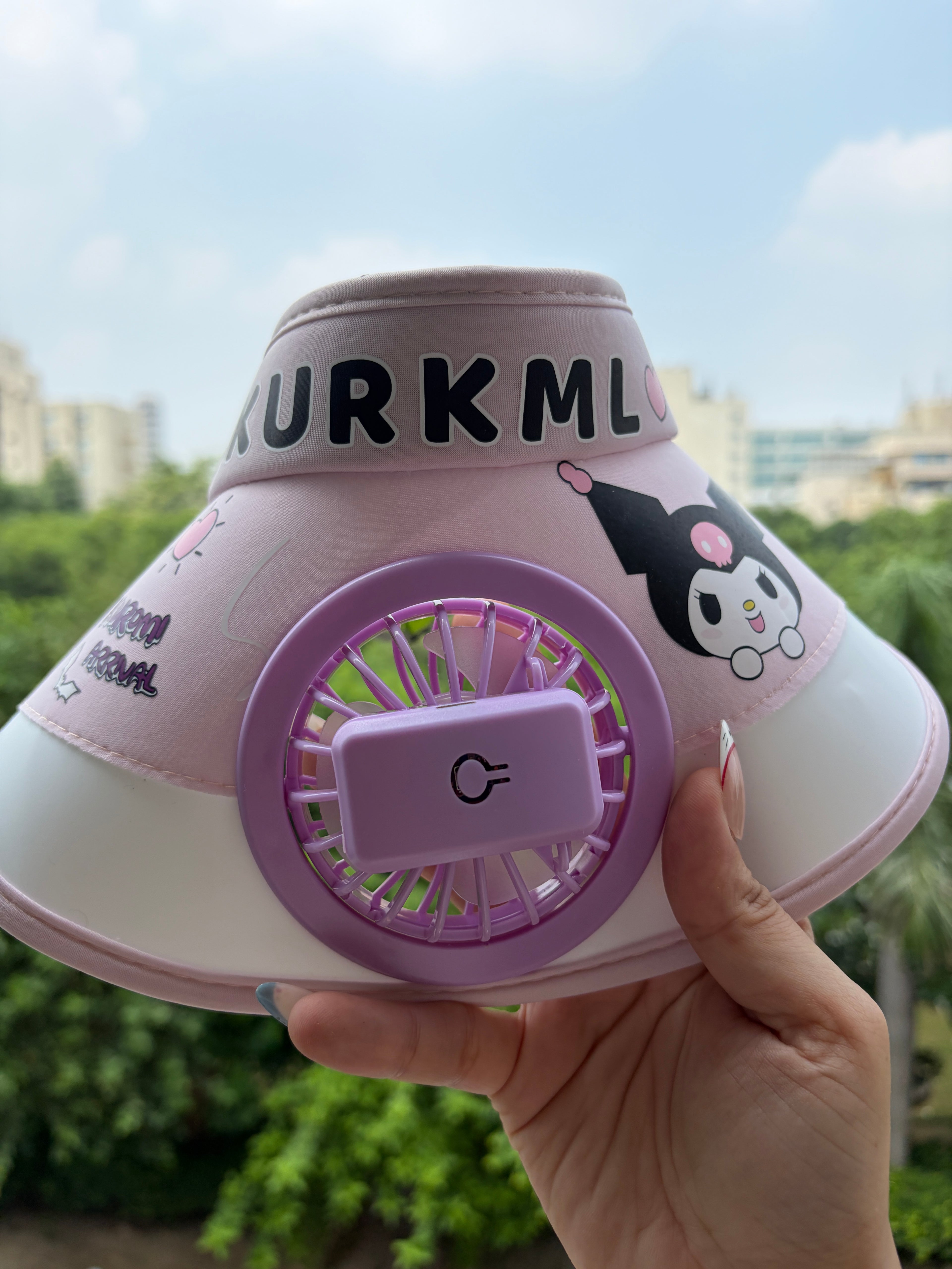 Battery Fan Cap