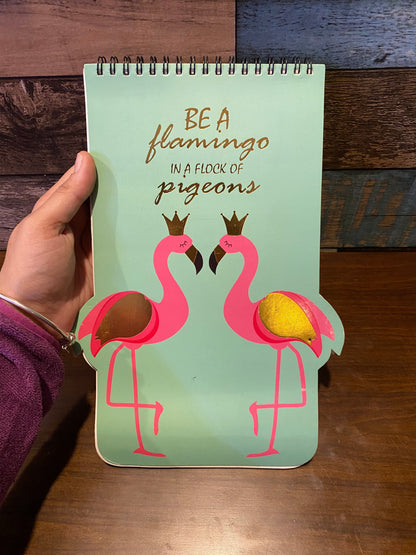 Flamingo Spiral Pad