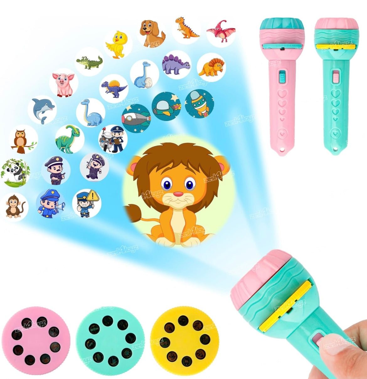 Kids Mini Projector Torch