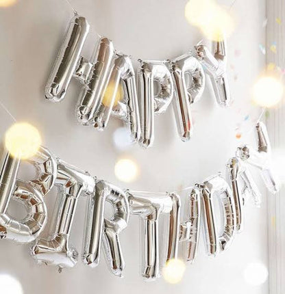 Happy Birthday Foil Balloons