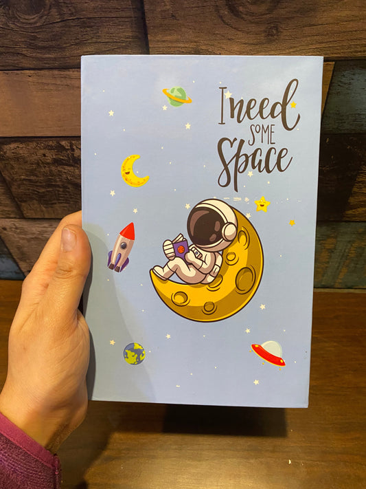 Hardbind Space Notepad
