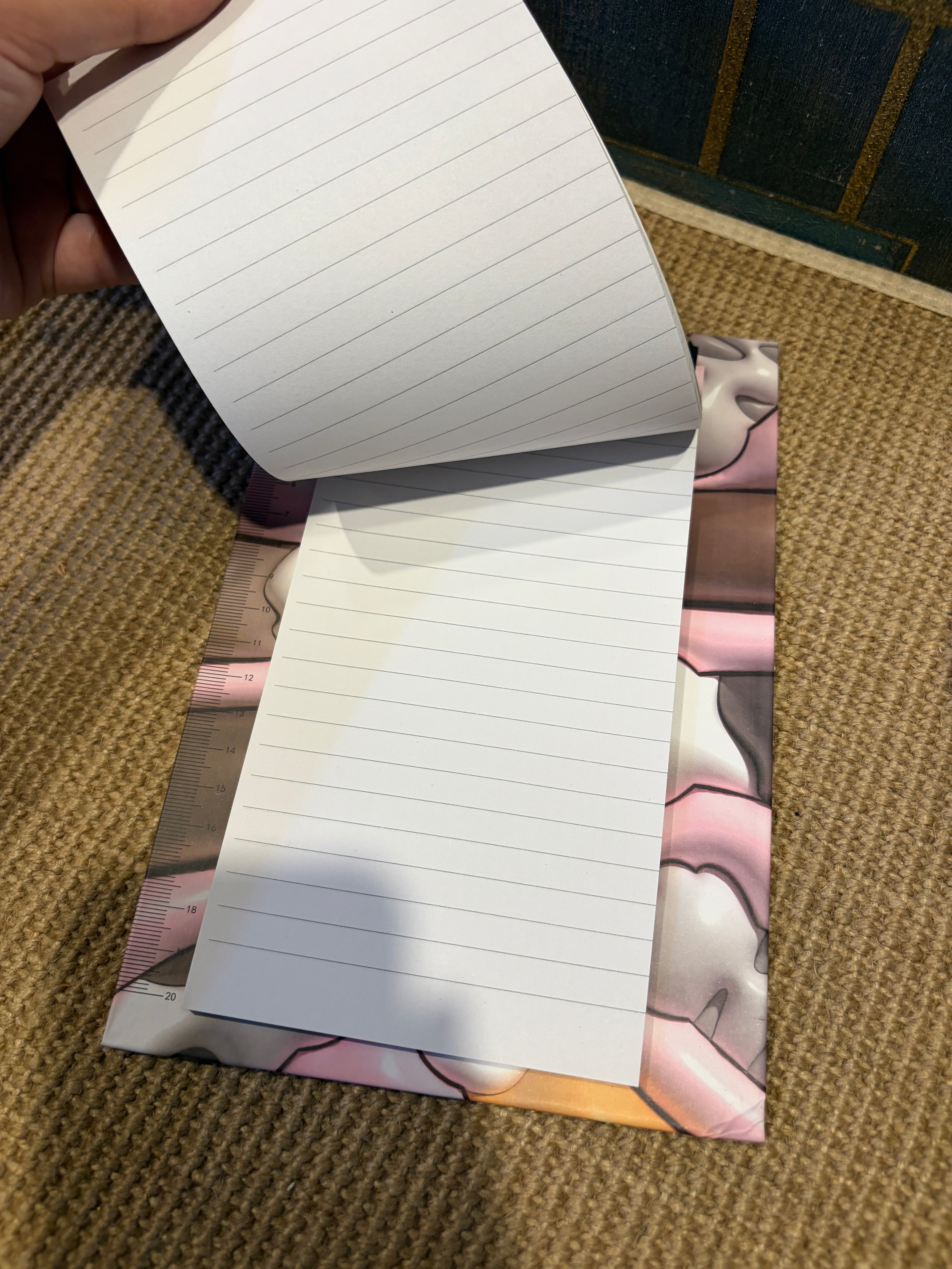 Kawaii Cat Paws Clipboard & Lined Memo Pad