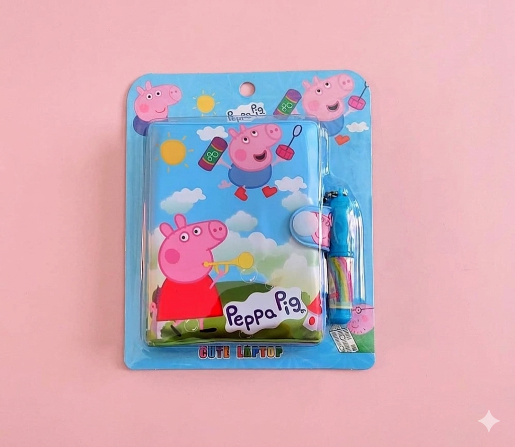 Mini Peppa Pig Dairy Pen Set