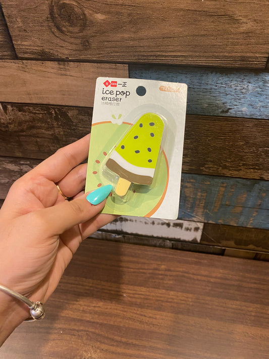 Ice Pop Eraser