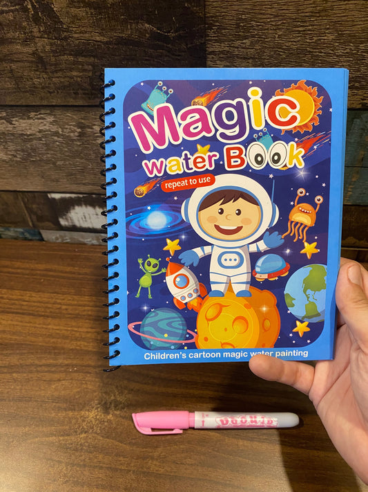 Magic Water Colouring Book