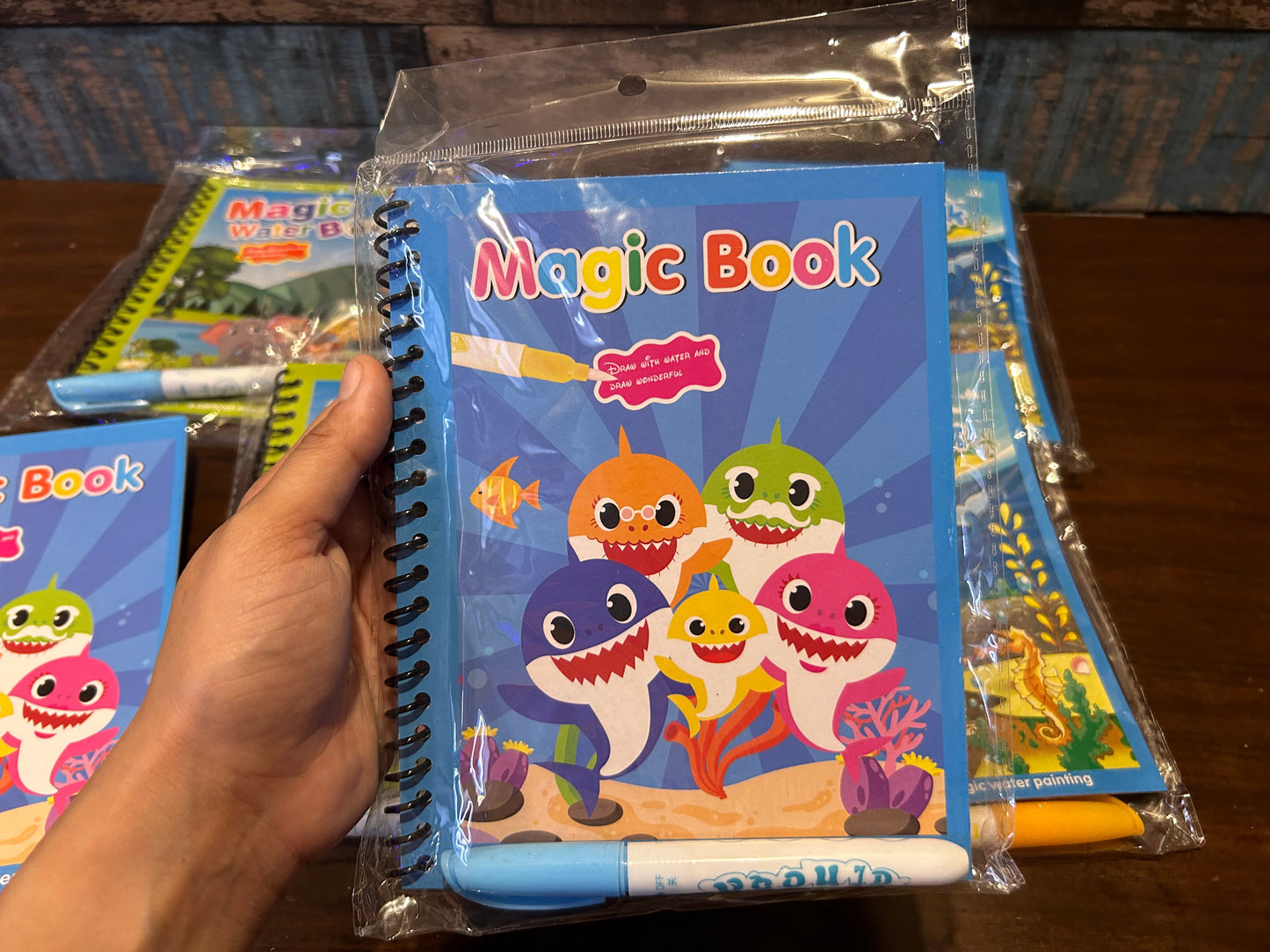 Magic Water Colouring Book