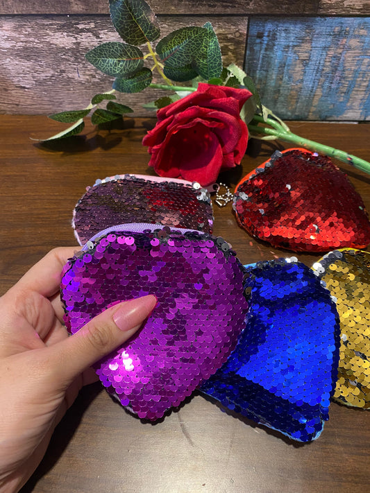 Mini Sequin Pouch