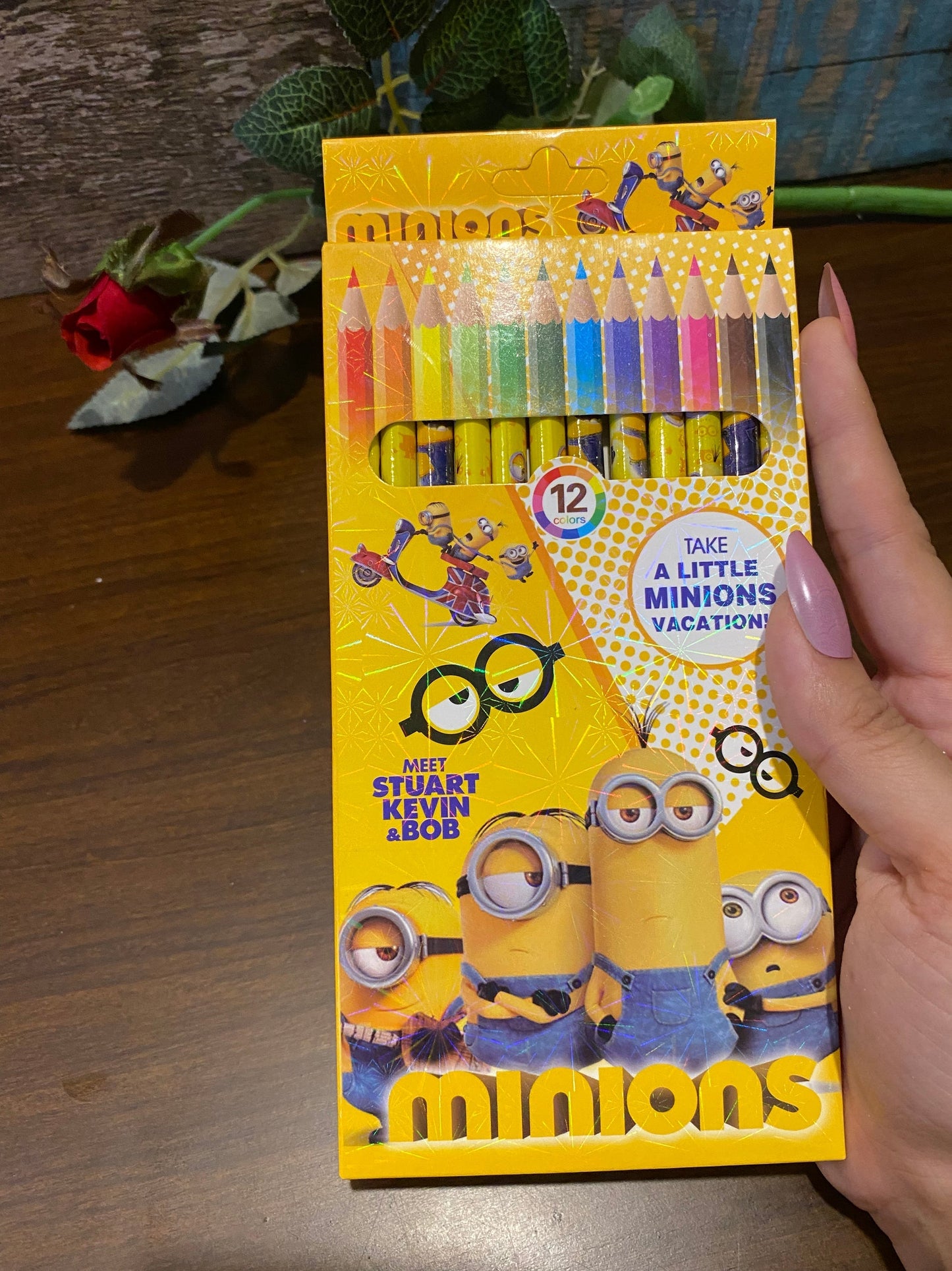 Minion Colouring Pencils