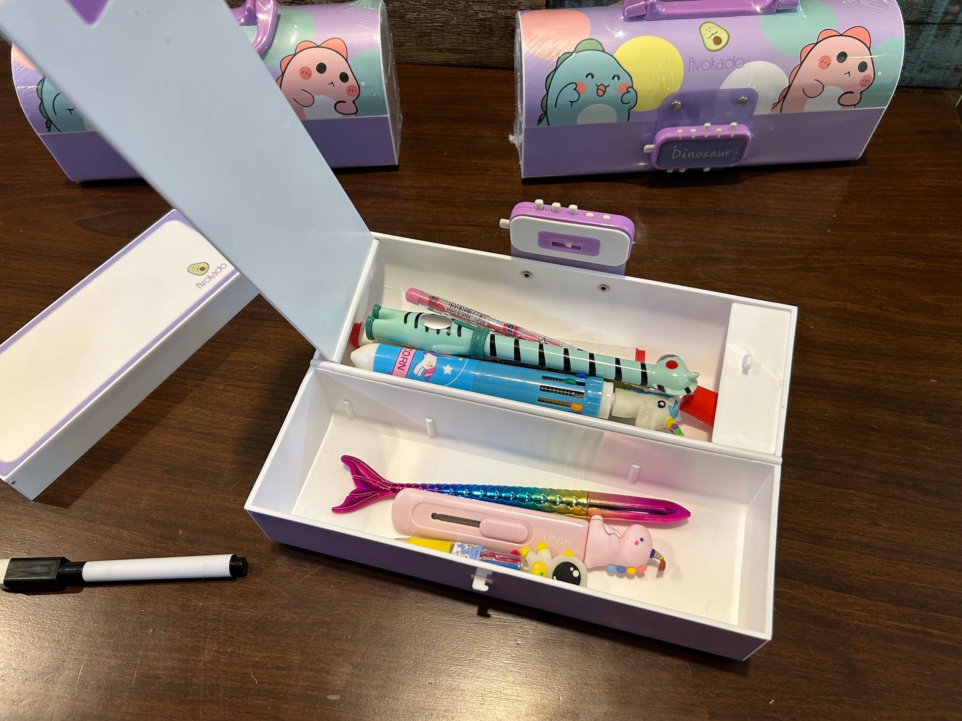 Password Protected Pencil Box
