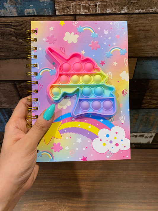 Pop It Spiral Pad