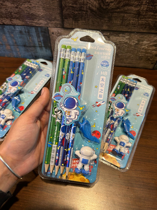 Space Astro Pencils Set