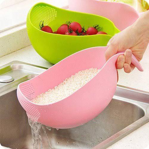 Strainer And Storage Basket With Handle