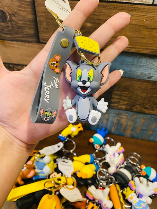Tom And Jerry Keychain