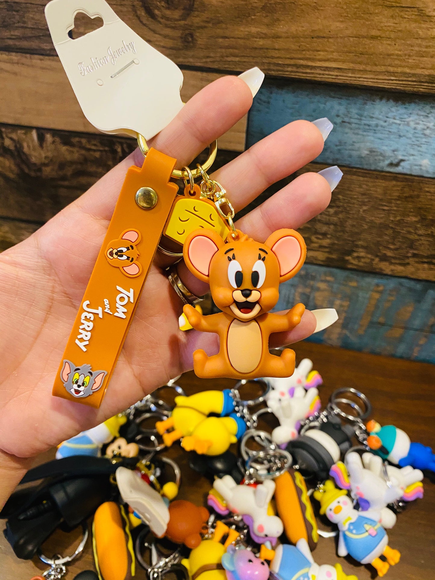 Tom And Jerry Keychain