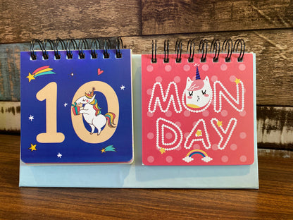 Unicorn Desk Calendar