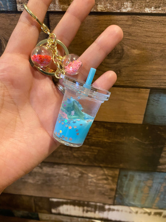 Unicorn Floating Drink Keychain