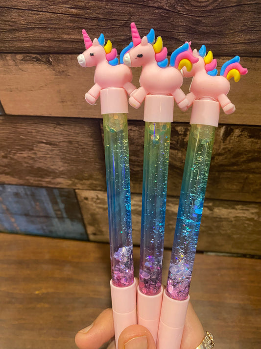 Unicorn Glitter Pen