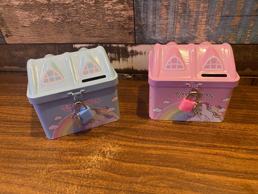 Unicorn Hut Piggy Bank