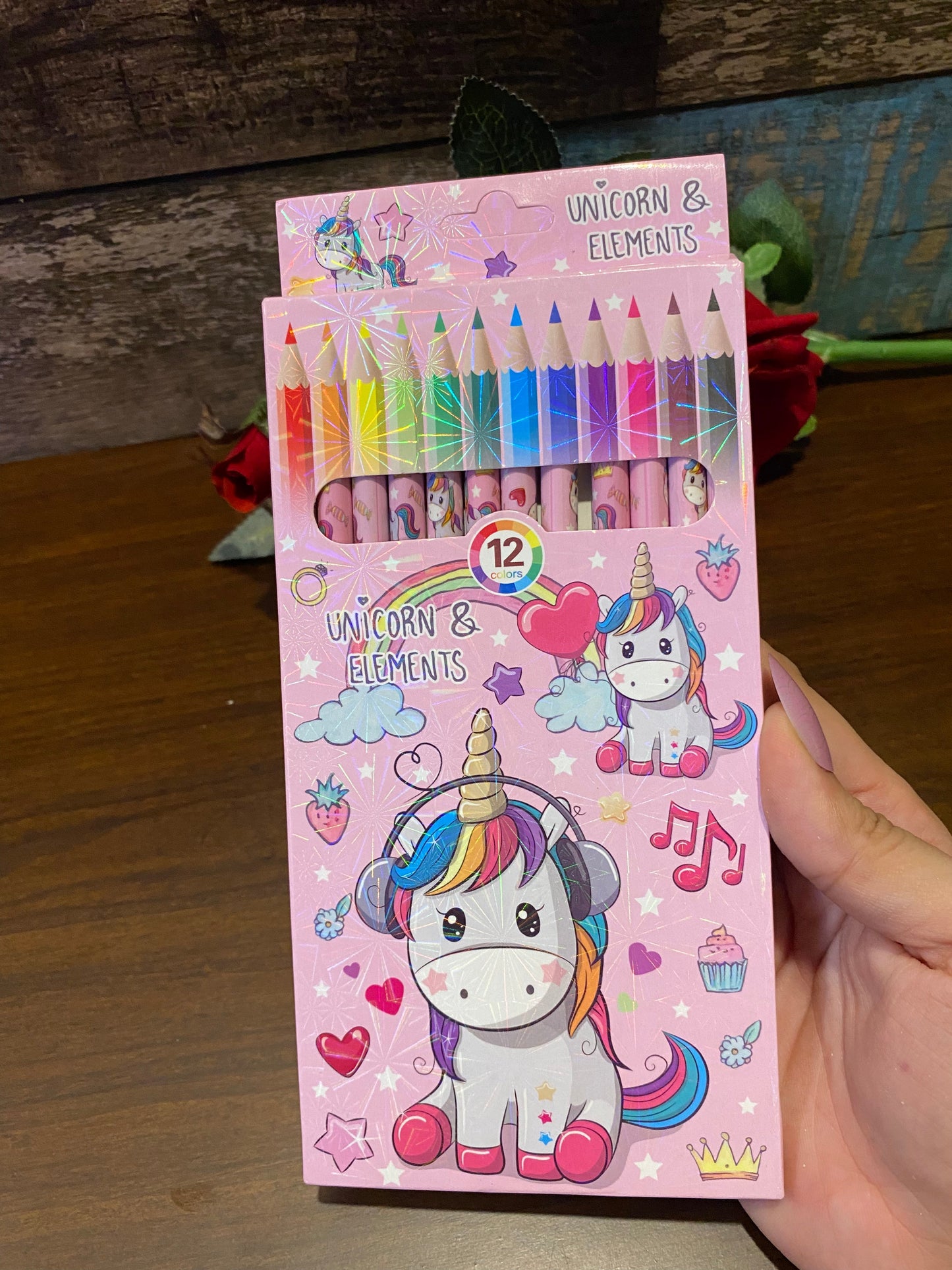 Unicorn Pencil Colours