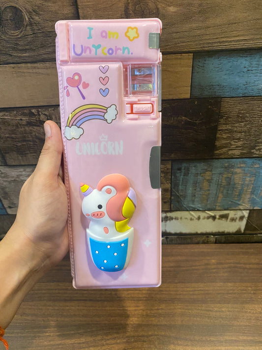 Unicorn Squishy Toy Pencil Box